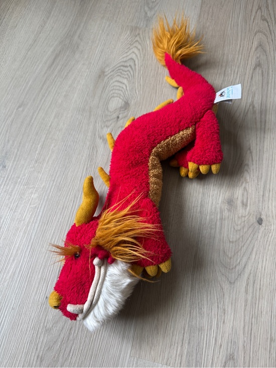 Jellycat Other - Jellycat Festival Lunar New Year Red Gold Dragon CEL2D 17" Plush Toy Retired